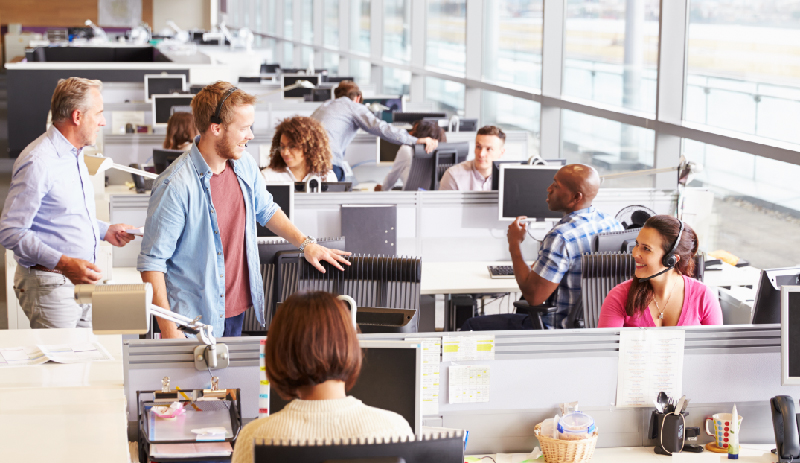 Estratègies per reduir l’estrès en un espai de treball obert 